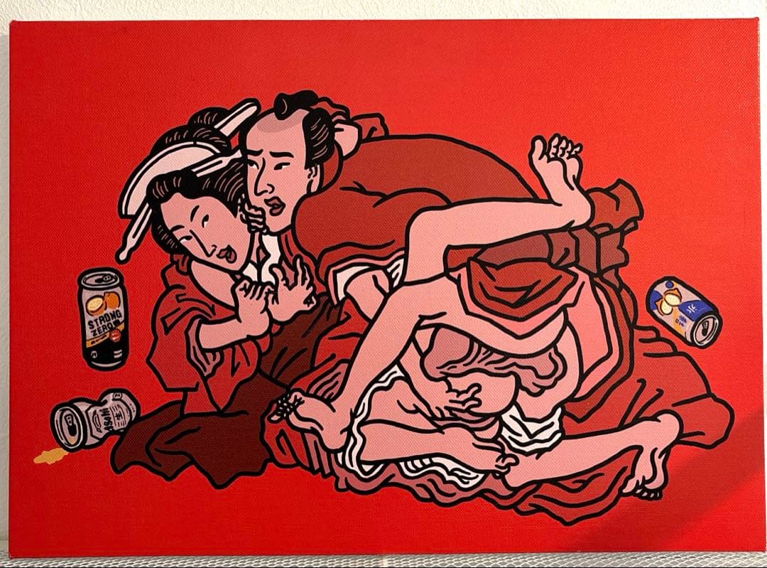 絵画　絵　BEYさんの作品　価格交渉可