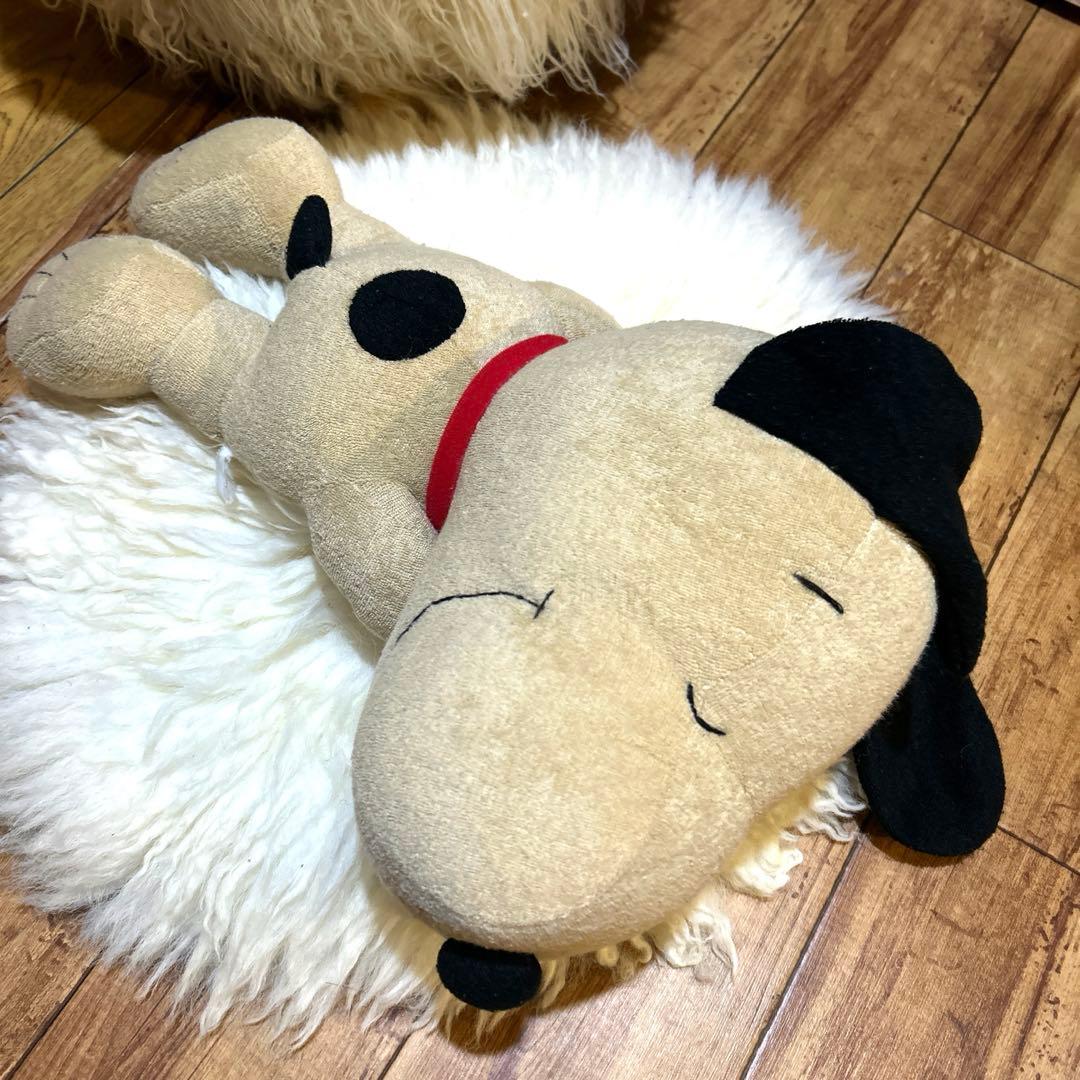 希少 ヴィンテージ スリーピングスヌーピー ぬいぐるみ 寝そべり