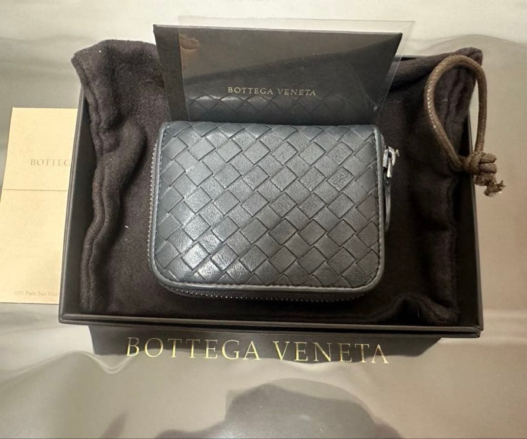 【付属品付】ボッテガヴェネタ イントレチャートケース/ラム/灰1️⃣✨✨
