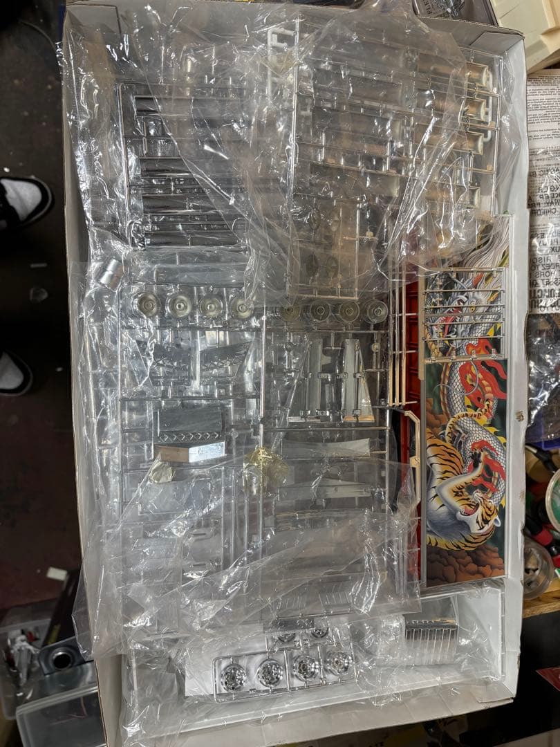 アオシマ　デコトラプラモデル　押田運送　角文観光　おまけ付き　土曜日午前まで出品