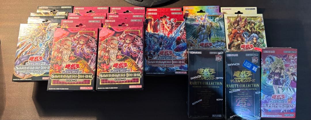 遊戯王 まとめ売り　引退品　未開封box 未開封ストラクチャーデッキ　ボックス