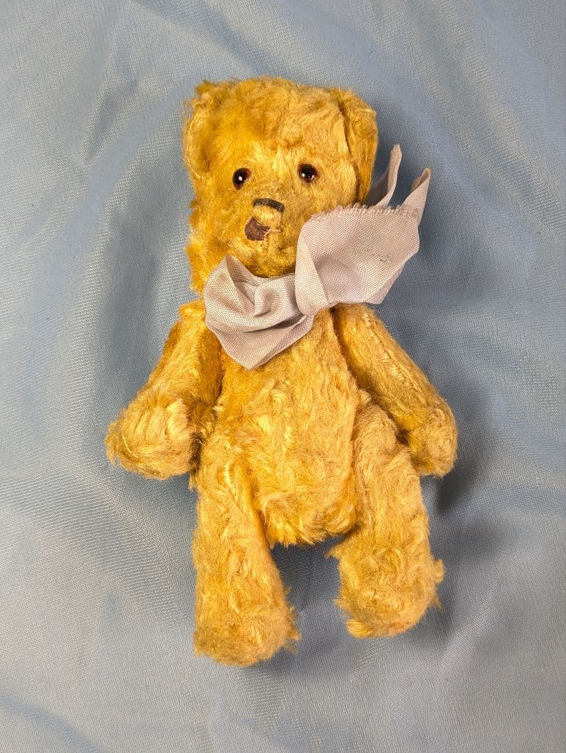 イギリス アンティーク ミニ テディベア アンティークぬいぐるみ