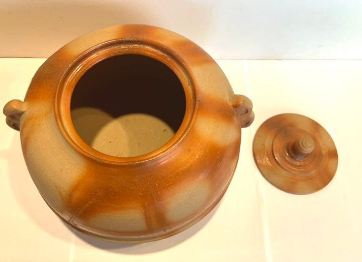 茶釜 備前焼 火襷 緋襷 茶会