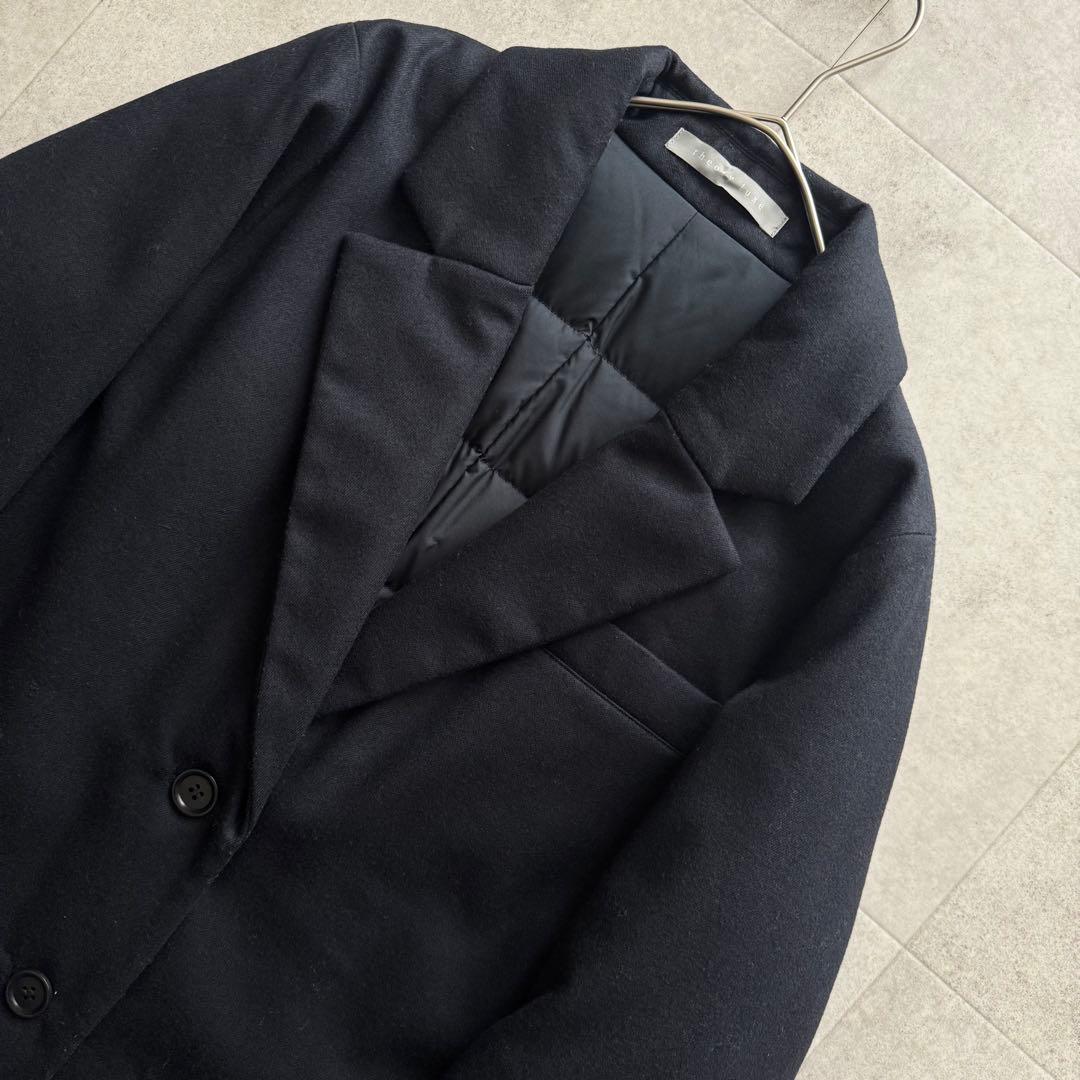 セオリーリュクス　ダウンチェスターコート ロング　NANA 　紺　38