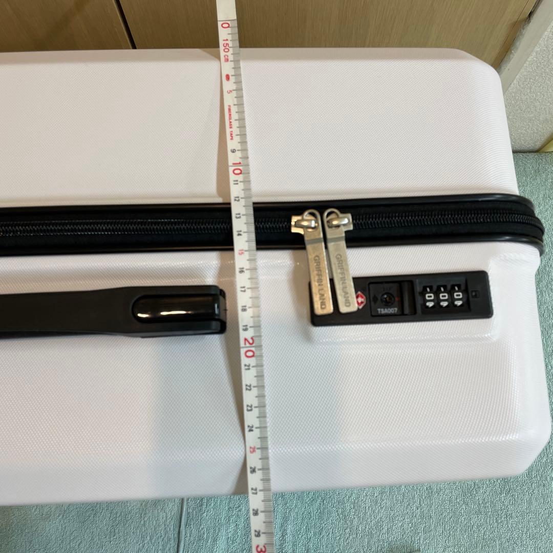 新品　GRIFFIN LAND Mサイズ キャリーケース　スーツケース　ホワイト
