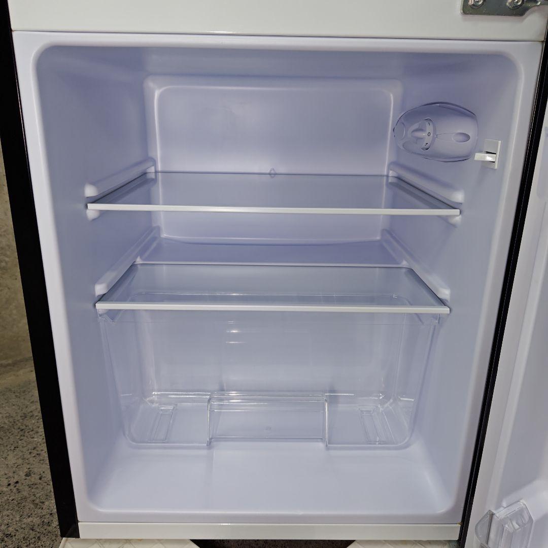 アイリスプラザ PRC-B082DM-B 冷凍冷蔵庫