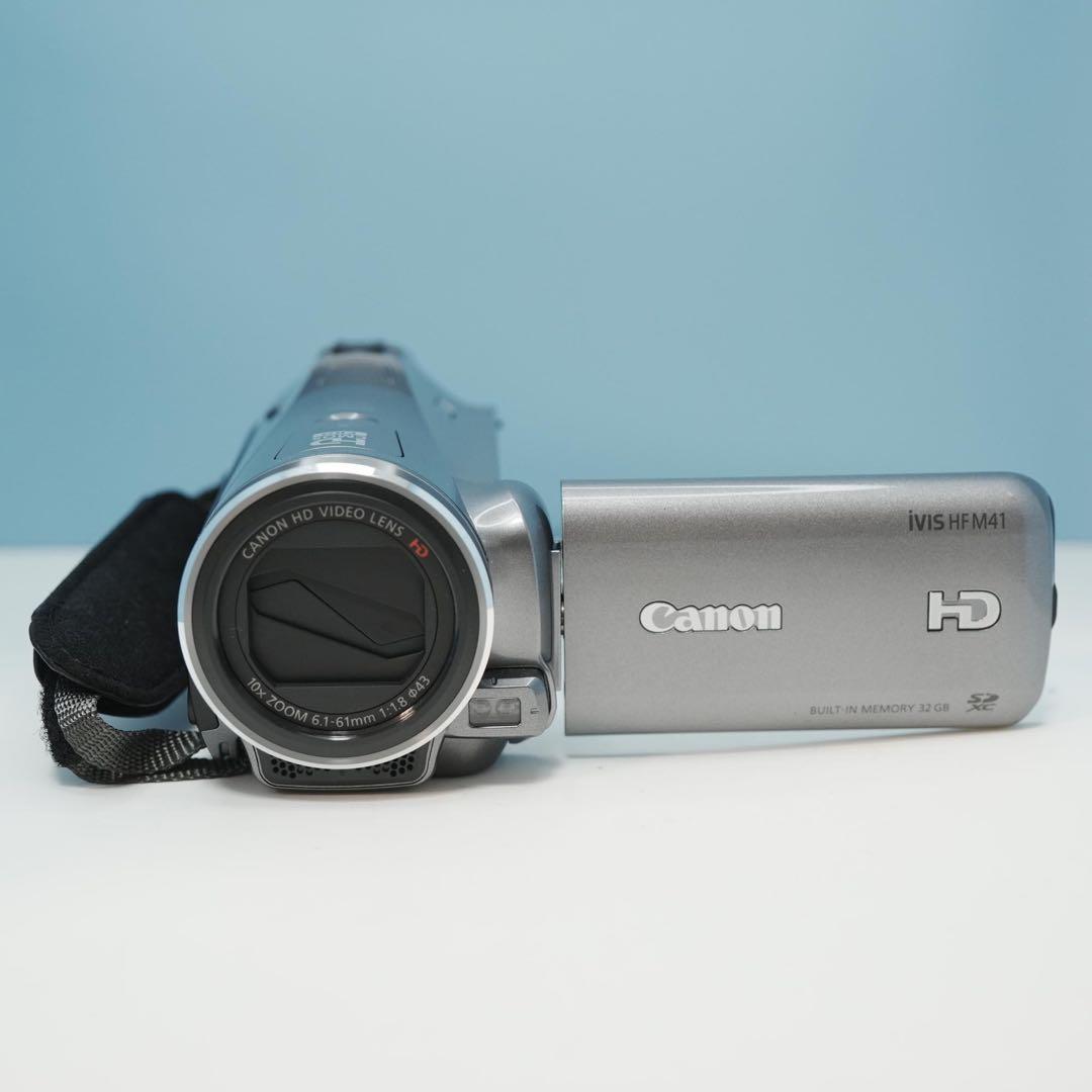 Canon ivis HF M41 ビデオカメラ フルセット 極美品 a4260