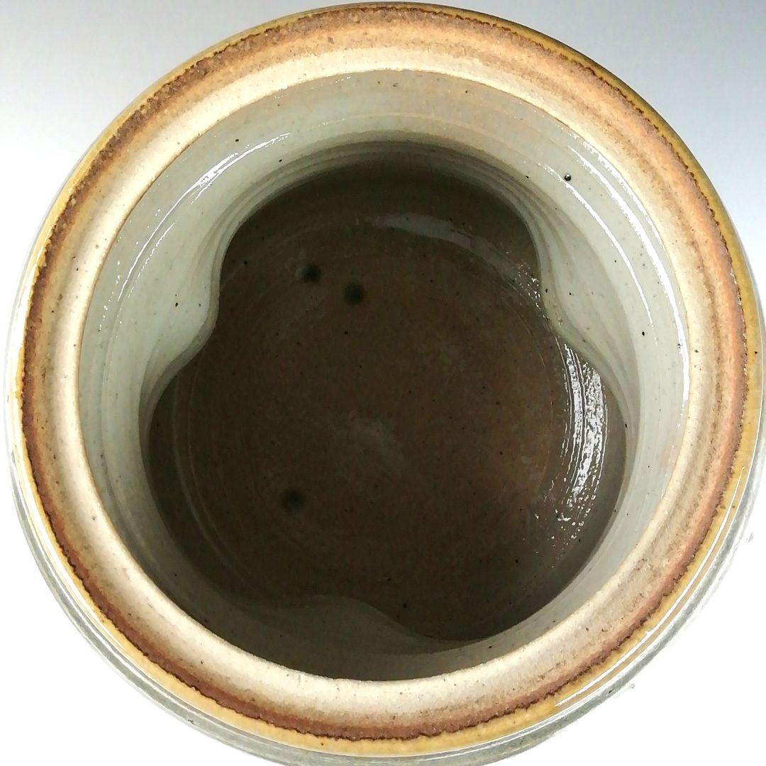 Ｔ６７３　水指　『赤膚焼』『大塩昭山 作』『堀内宗完(兼中斎)書付』共箱　茶道具