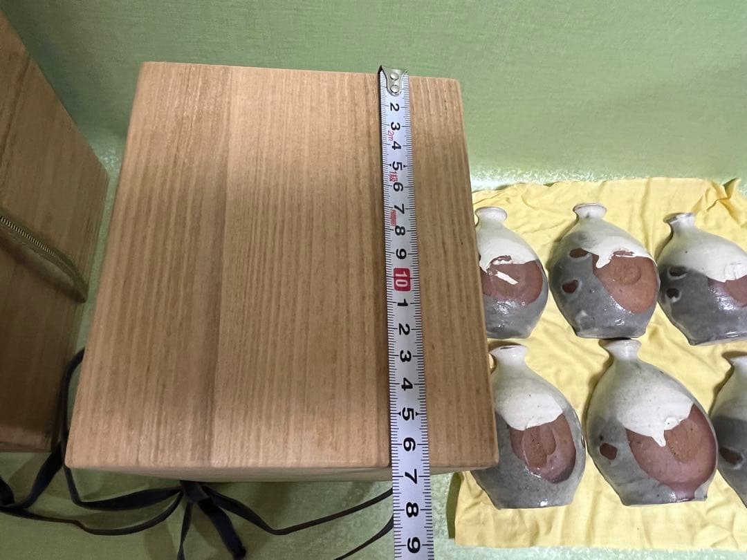 (ト23) 向付け 切り徳利 6客 [ 槇 啓州 ] 讃岐七宝山旺禅寺窯