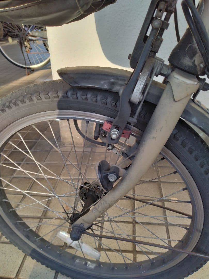 ビッケポーラー e 2018 年購入 電動アシスト自転車 チャイルドシート付き