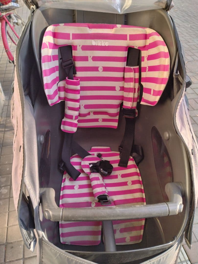 ビッケポーラー e 2018 年購入 電動アシスト自転車 チャイルドシート付き