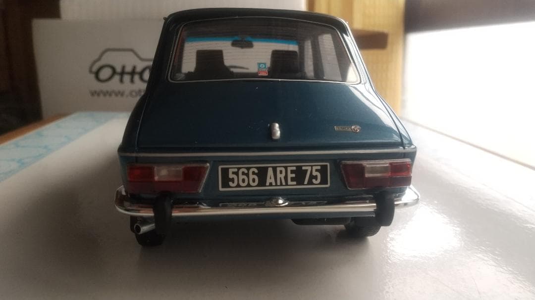 OTTO mobile SIMCA 1100 Ti Bleu ミニカー 1/18