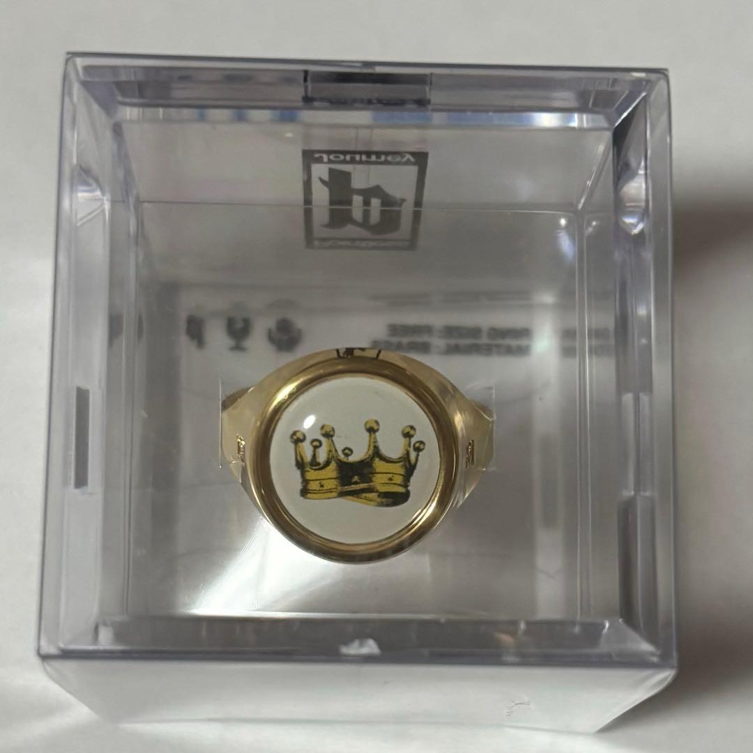 ミュージシャン pointless journey TOY RING \"CROWN\" WHITE