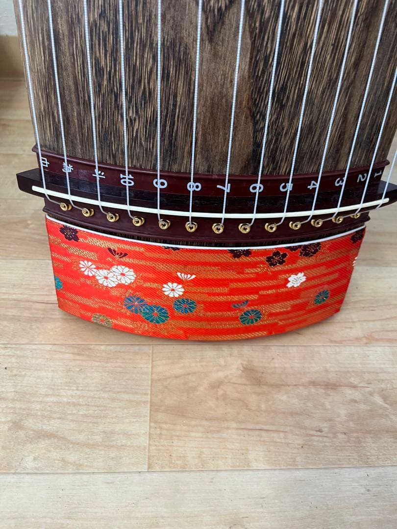 ①琴 13弦 日本 伝統的 楽器 箏 和楽器　弦楽器 和琴 木製 13弦琴