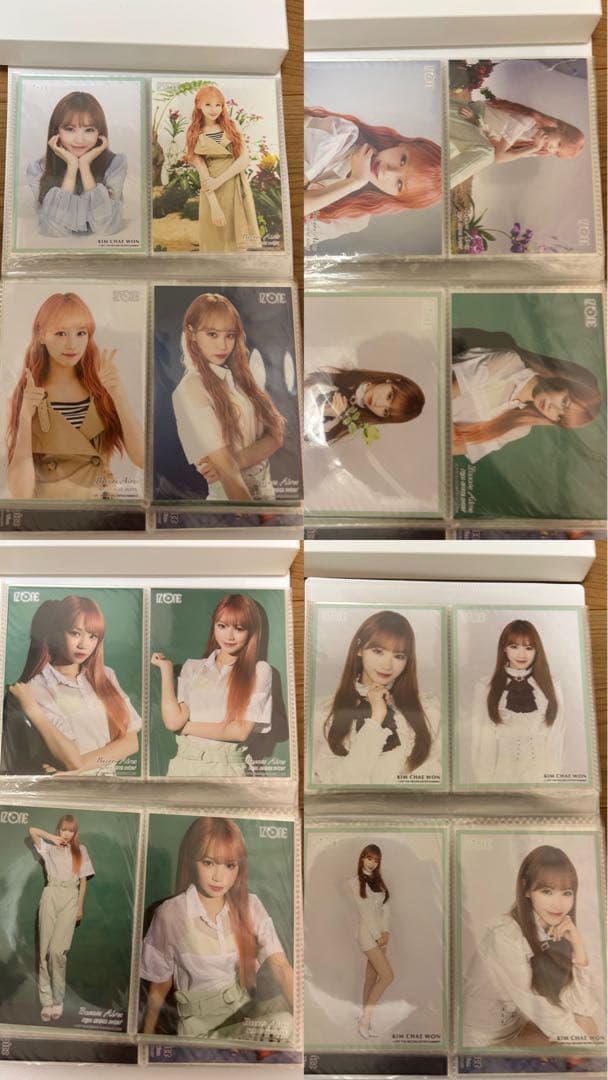 チェウォン　生写真　IZ*ONE LE SSERAFIM コンプ有り