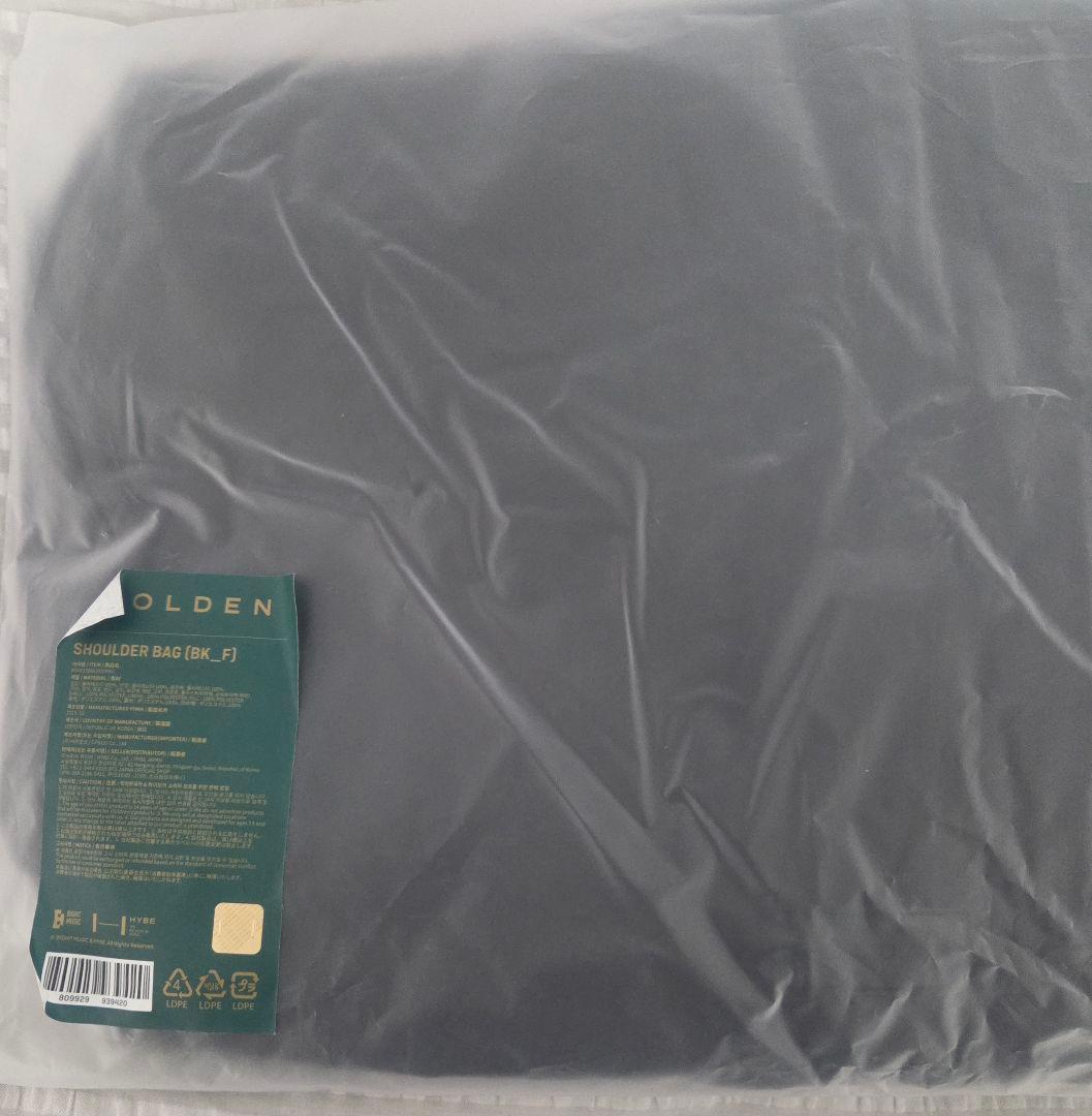 BTS JUNGKOOK ジョングク GOLDEN ショルダーバッグ トレカ付