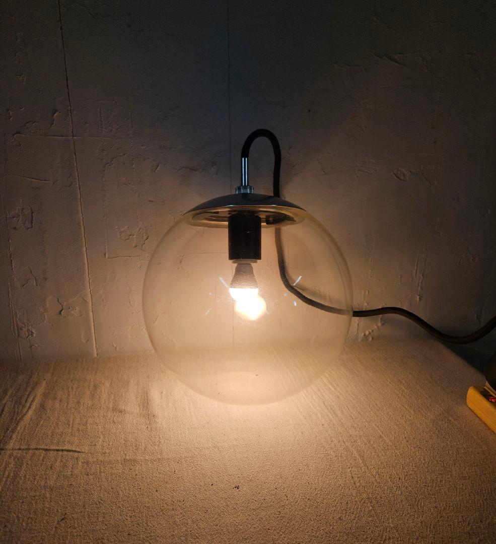 ジャパンヴィンテージ 球体ガラスのペンダントライト ナショナル 松下電器