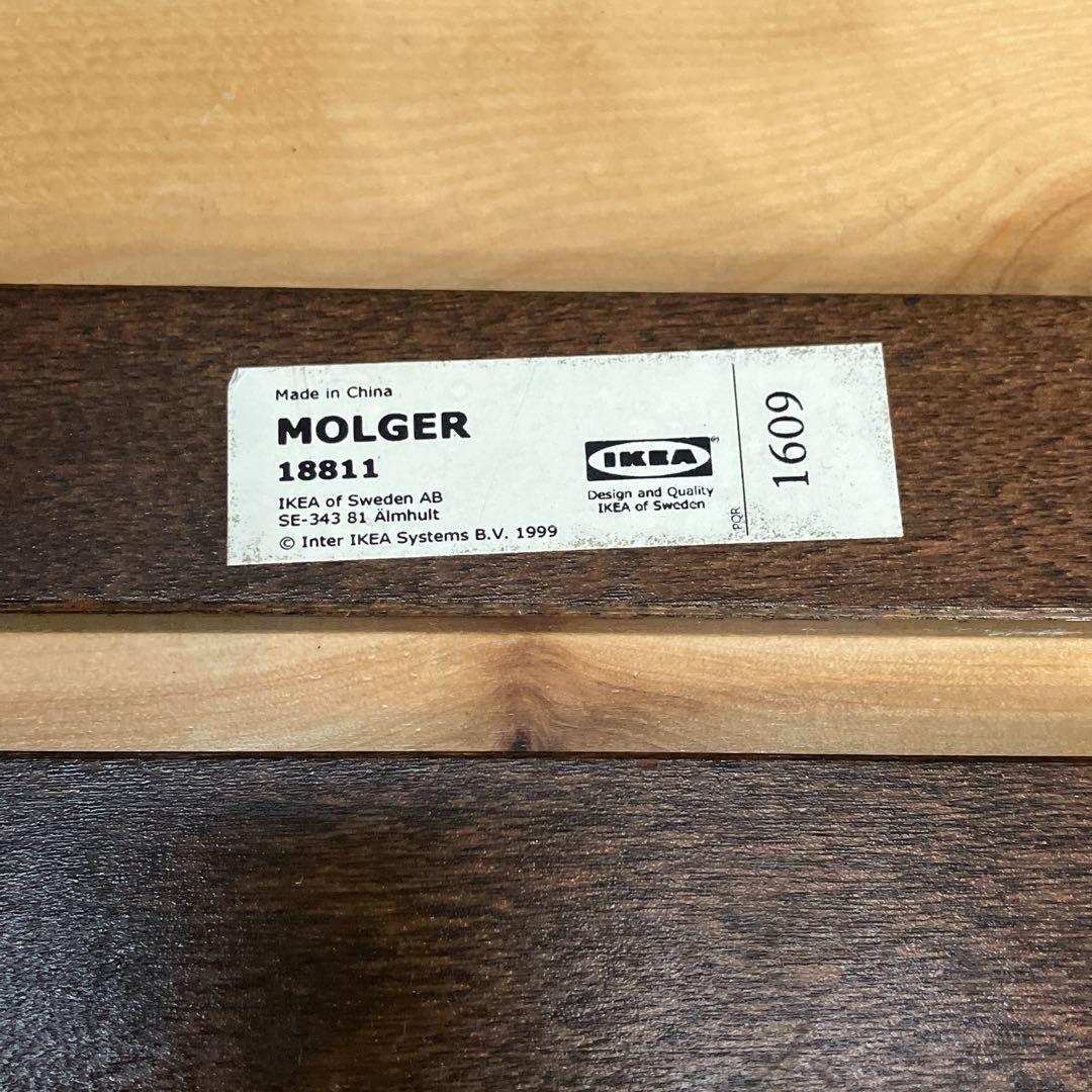 【希少廃盤品】　IKEA MOLGER イケア　マルゲルスツール　2個