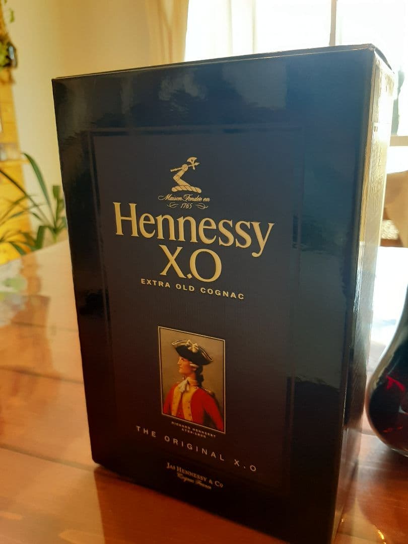 【古酒/状態良し】ヘネシーXO Hennessy 金キャップ
