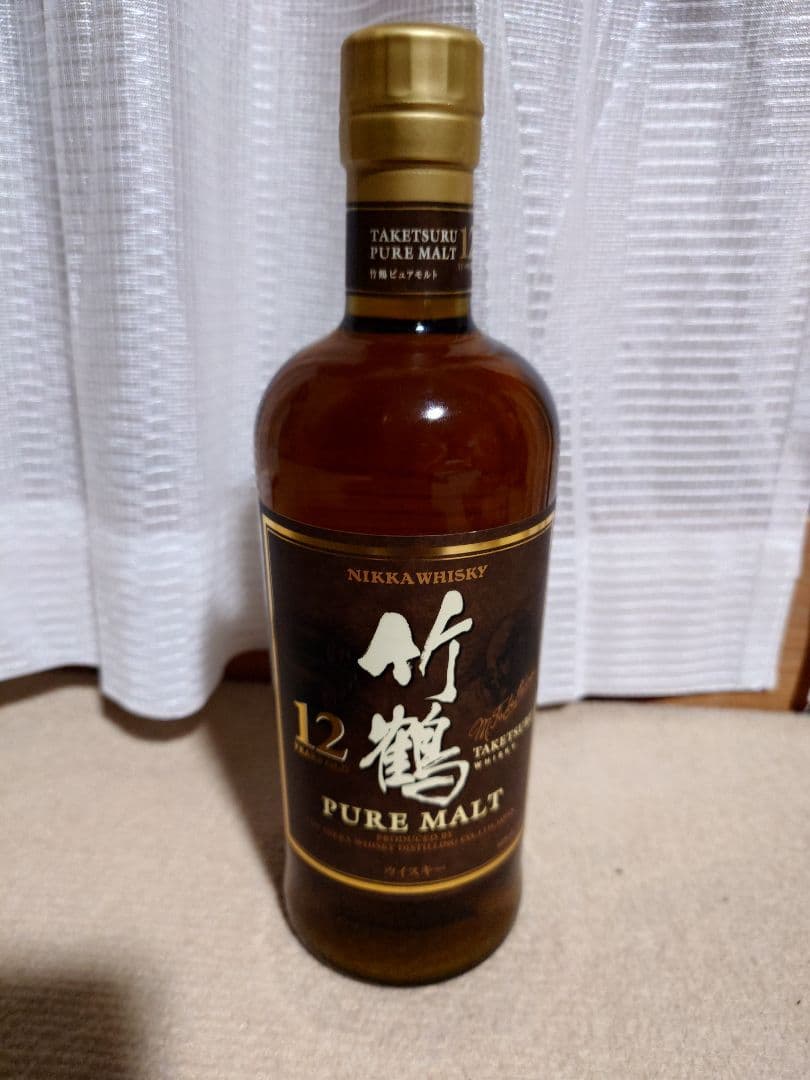 NIKKA 竹鶴 12年 ピュアモルト 700ml　終売品