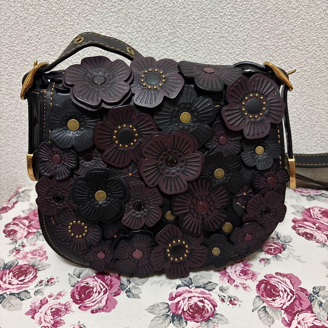 コーチ　ティーローズショルダーバック