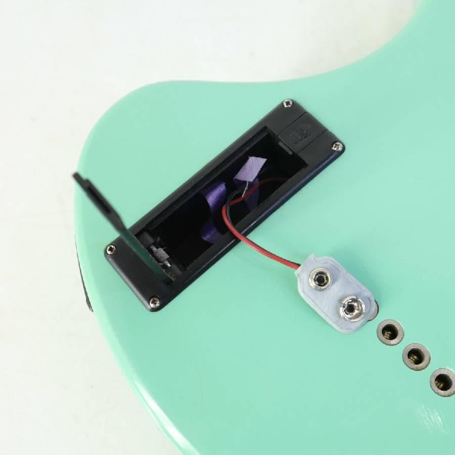 フェルナンデス ZO-3 エレキギター ミントグリーン アンプ内蔵 ぞうさん