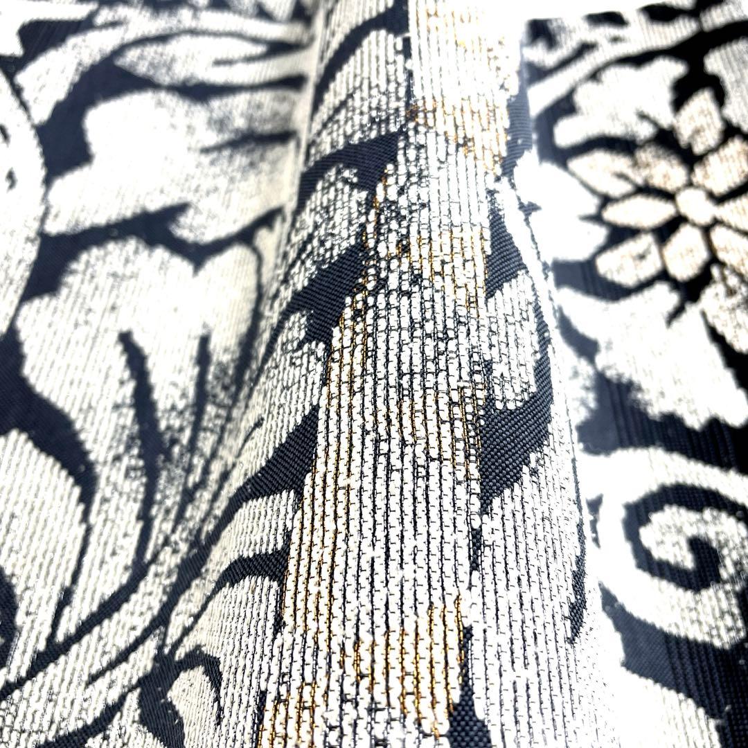 専用帯5041 ●高級 正絹 片面全通 リバーシブル 袋帯