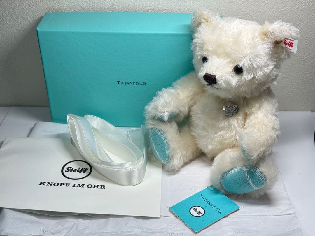 【限定・希少】ティファニーベア 2018年 クリスマス限定品 No.579