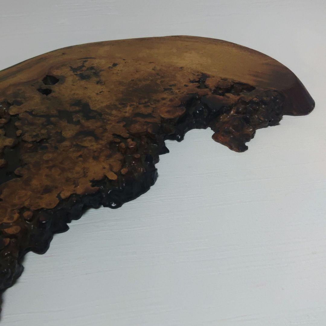 花台　花梨　玉杢　煎茶台　置物台　ウ20