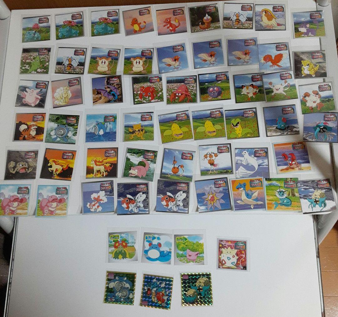 ポケモンシール　トップサン　60枚セット