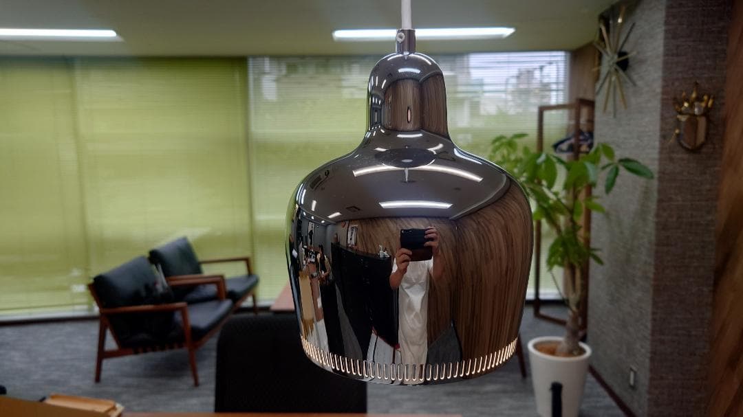 Artek/アルテック ペンダントライト A330S ゴールデンベル/クローム