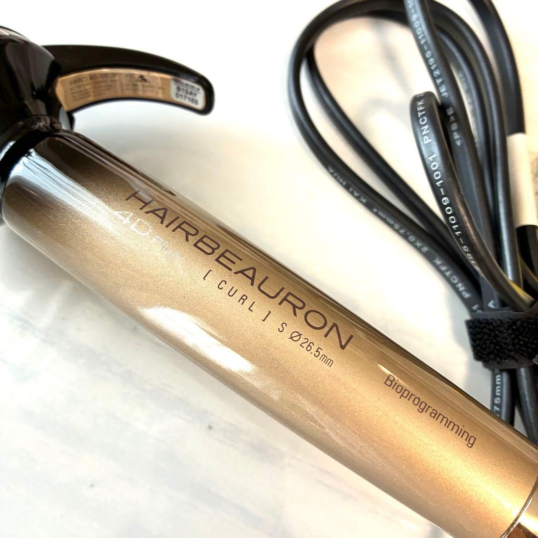 ヘアアイロン HAIRBEAURON CURL 4d plus S 26.5mm