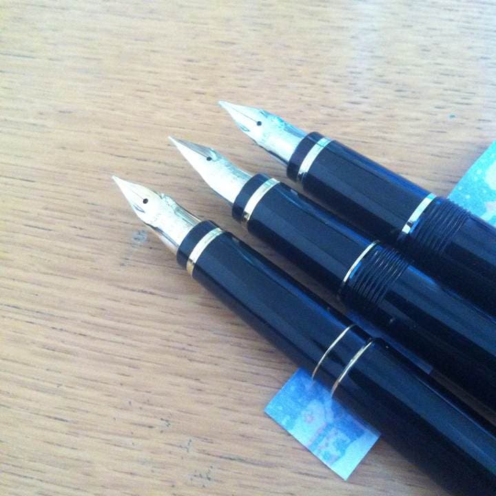 パイロット エラボー 新旧 3本セット