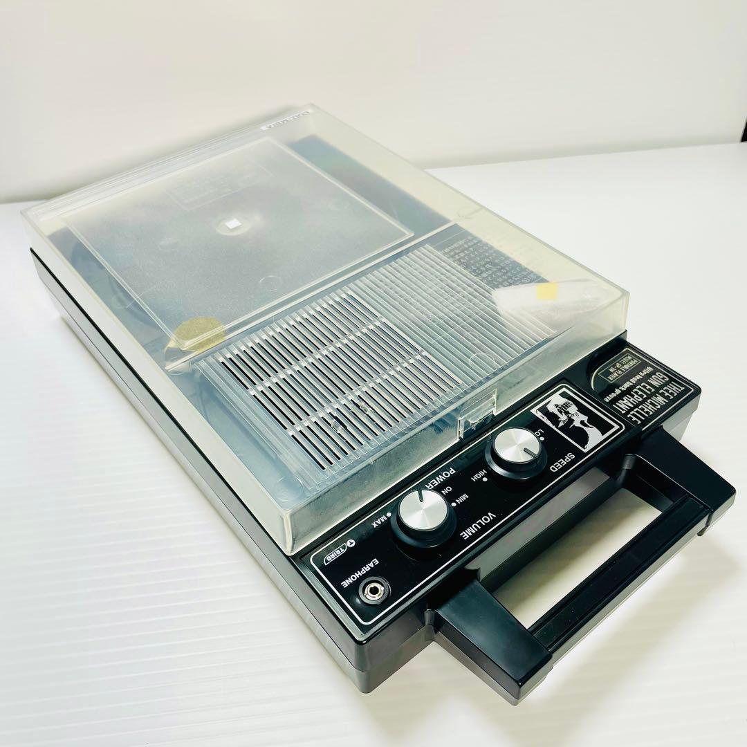 未使用品　COLUMBIA GP-3M コロンビア　ポータブルレコードプレイヤー