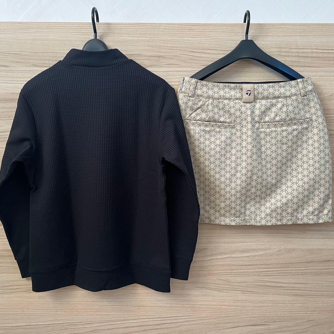 新品★28,050円 テーラーメイドアパレル スカート＆モックネック2枚セットM