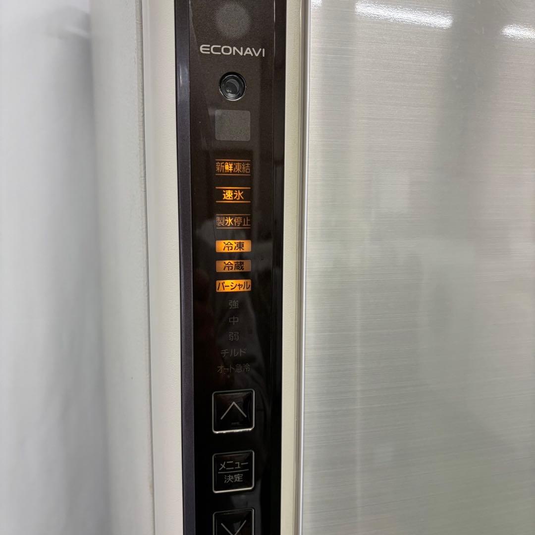 553⭕️冷蔵庫　パナソニック　大型　400㍑　レトロ　右開き　安い　設置無料