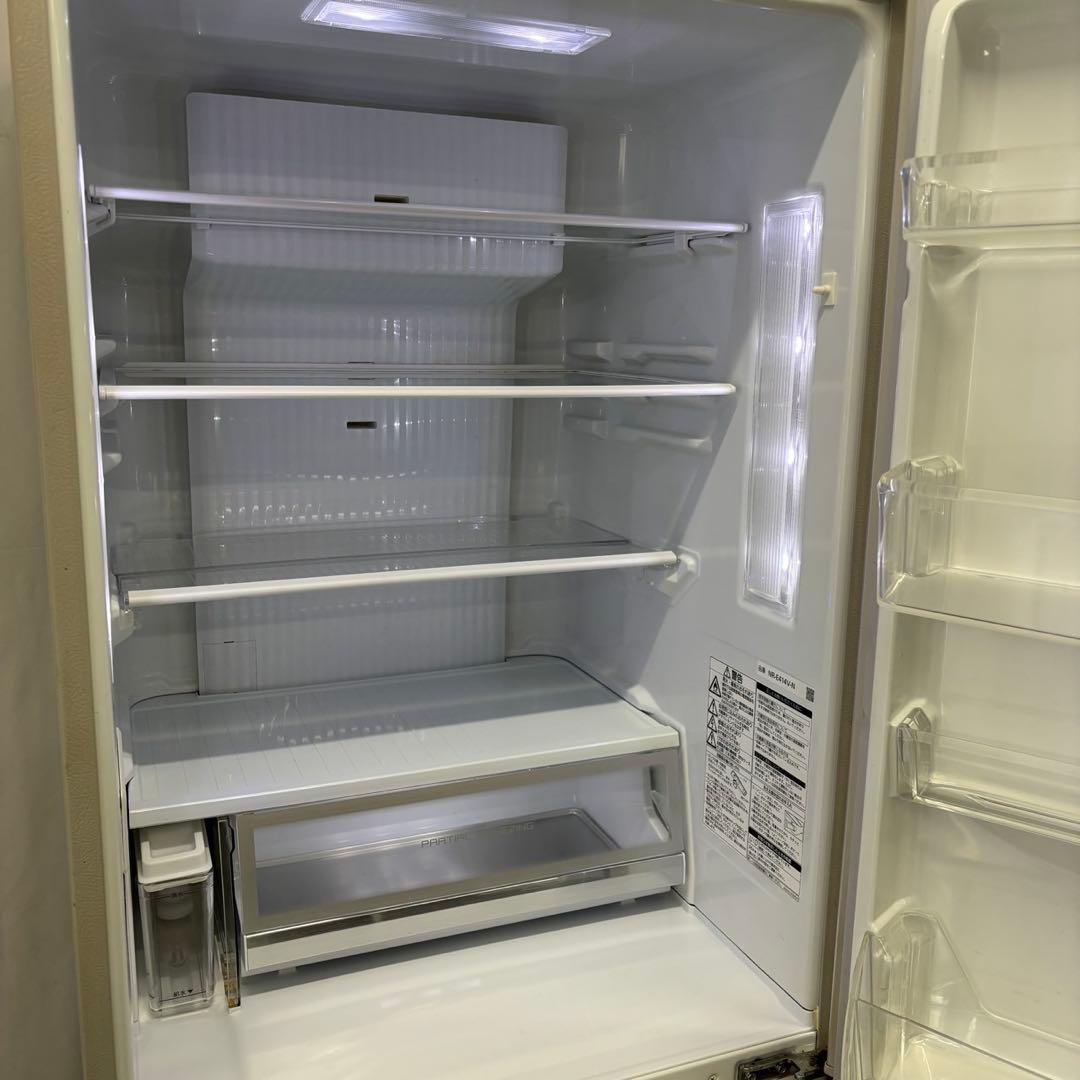 553⭕️冷蔵庫　パナソニック　大型　400㍑　レトロ　右開き　安い　設置無料