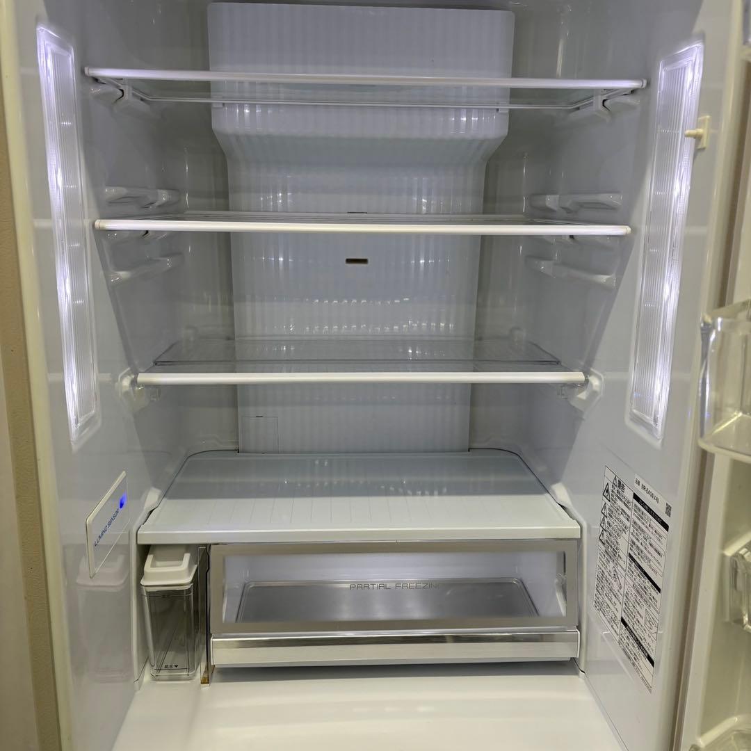 553⭕️冷蔵庫　パナソニック　大型　400㍑　レトロ　右開き　安い　設置無料