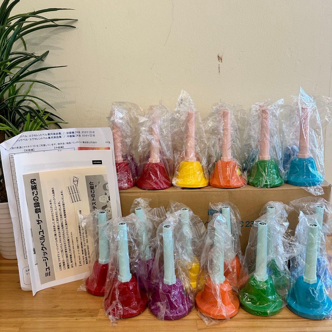 ウチダ ミュージックベル C 23音組 ハンドベル