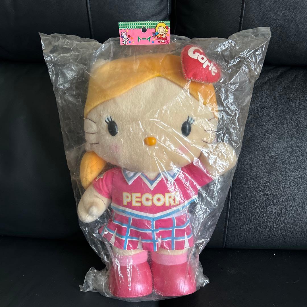 ハローキティ ゴリエ PECORI ぬいぐるみ タグ付　約40cm