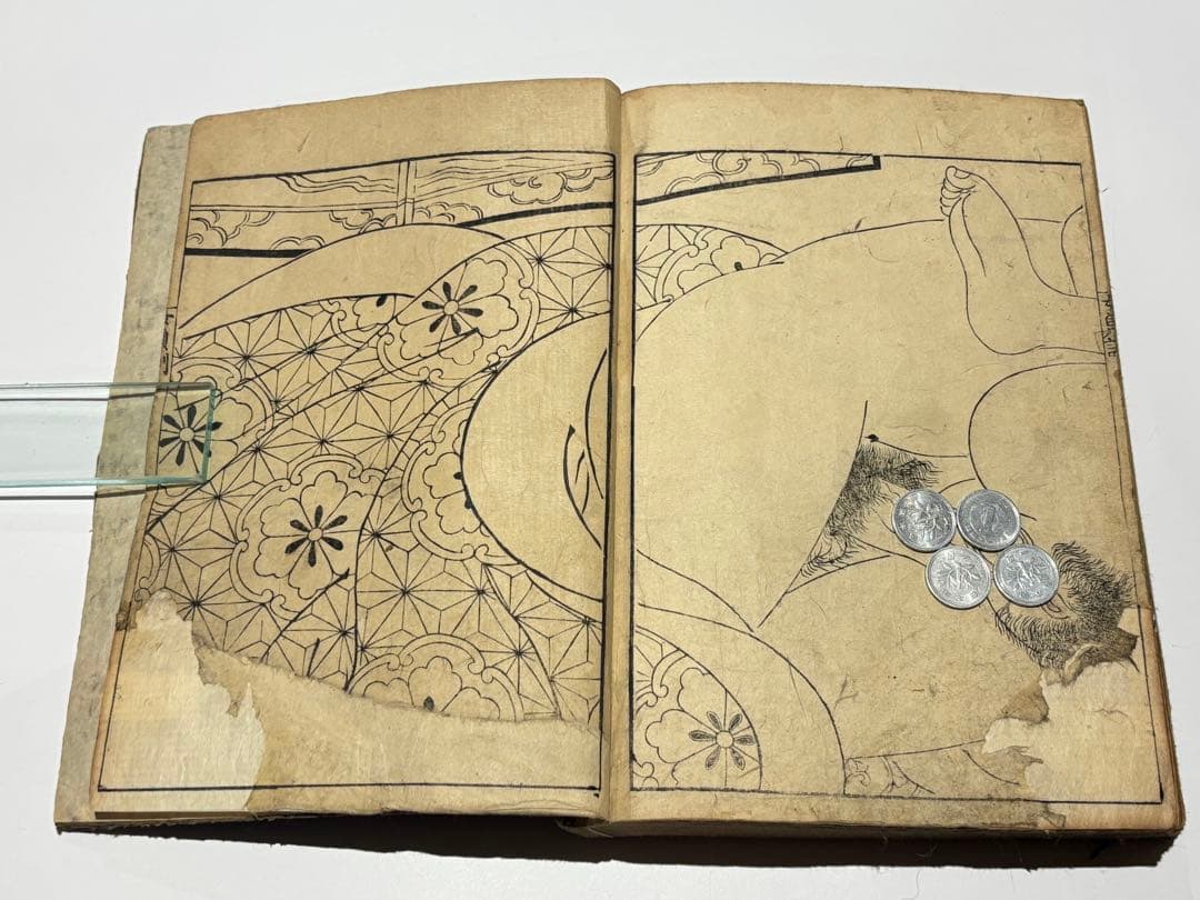 男色図入り「女貞訓下所文庫」月岡雪鼎 明和五年頃刊 1冊|浮世絵 春画 艶本和本