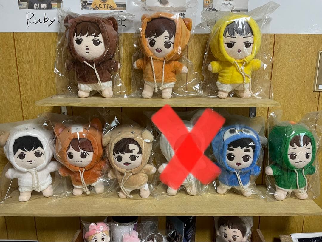 EXO フーディぬいぐるみ スホなし