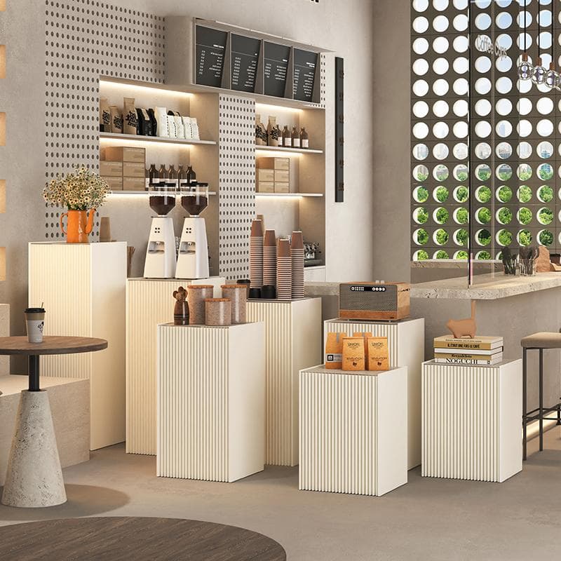 ディスプレイスタンド高さ88㎝長さ40㎝展示台 陳列台 組立不要 展示会イベント