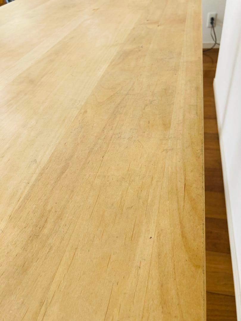 【MOMO NATURALダイニングテーブル】◆幅140センチ◆奥行き83センチ