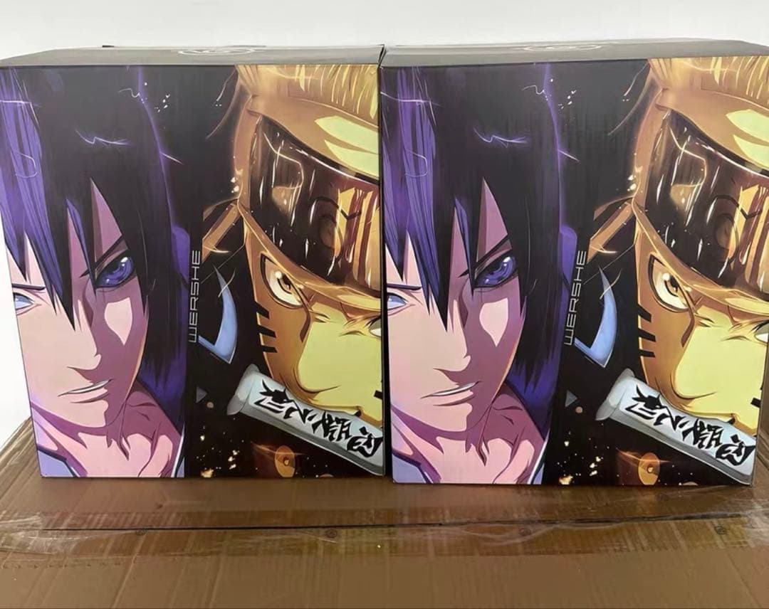 ナルト うちはサスケ 2点 ガレージキット ガレキ スタチュー⑥⑨