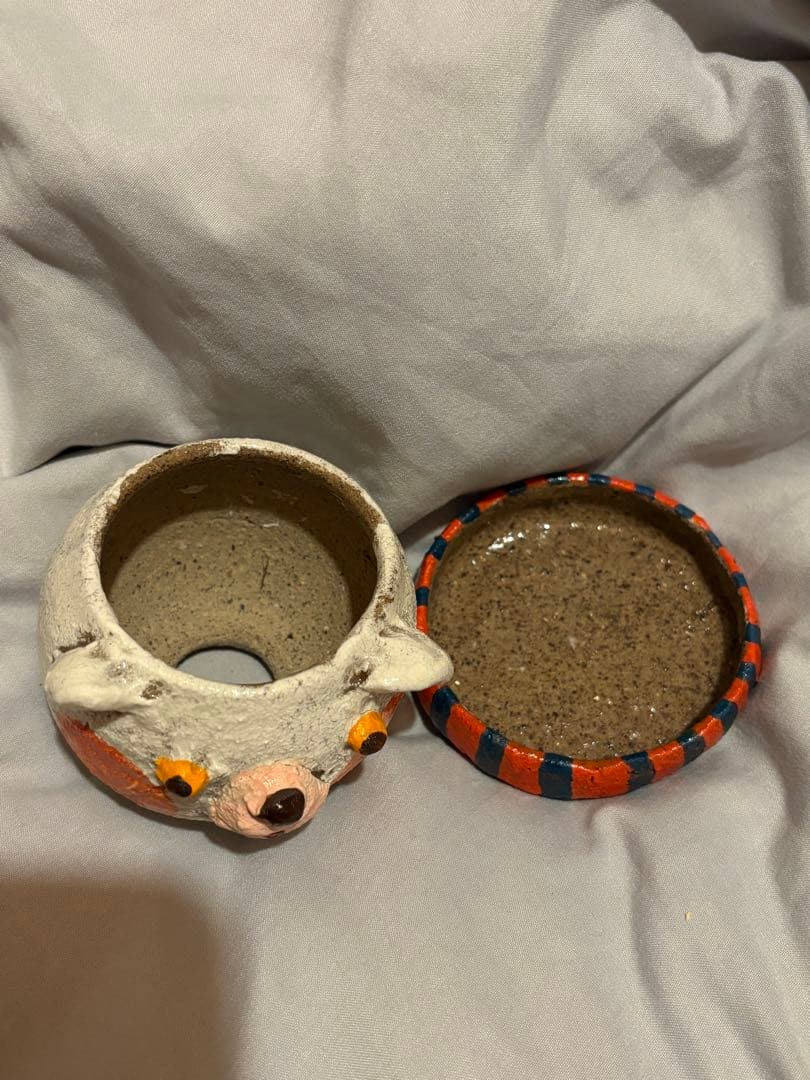 増田光　くま　クマ　植木鉢