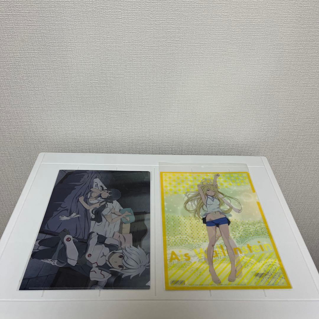 ダンまち　クリアファイル　ポスター　セット