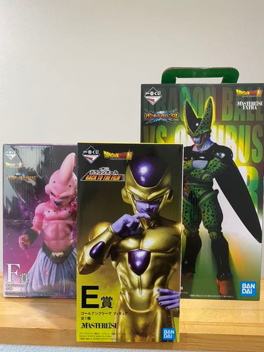 一番くじ　ドラゴンボール　魔人ブウ　セル　ゴールデンフリーザ