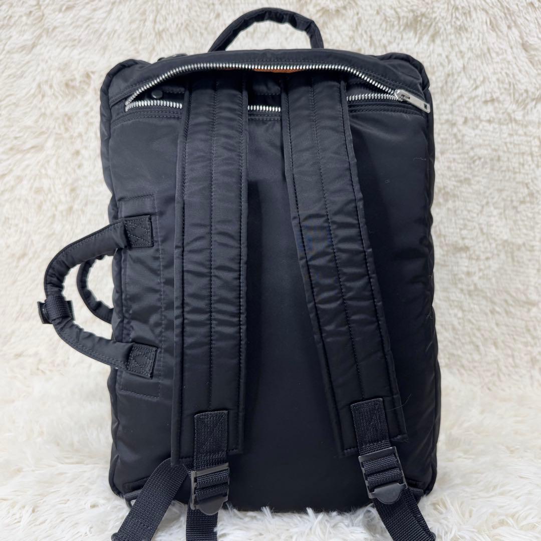 美品 ポーター タンカー 3way ブリーフケース ビジネスバッグ リュック 黒