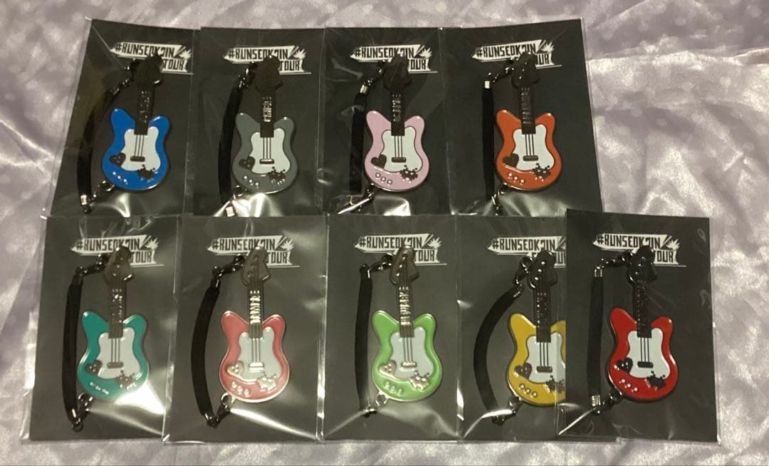 JIN RUNSEOKJIN_EP.TOUR 限定ギターチャーム 9個セット